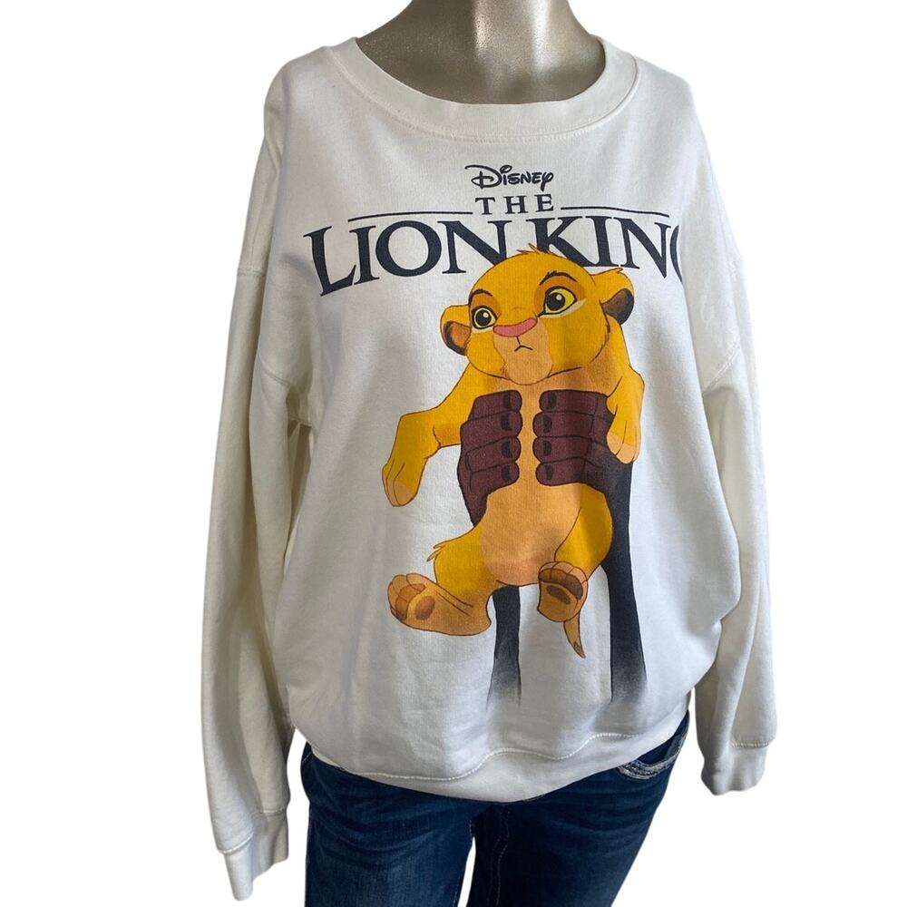 Disney The Lion King Crew Neck Sweatshirt Junior Large 11-13